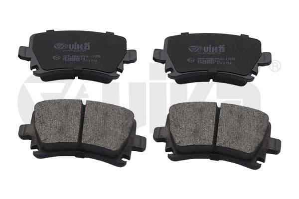 set placute frana,frana disc vika 66981101401