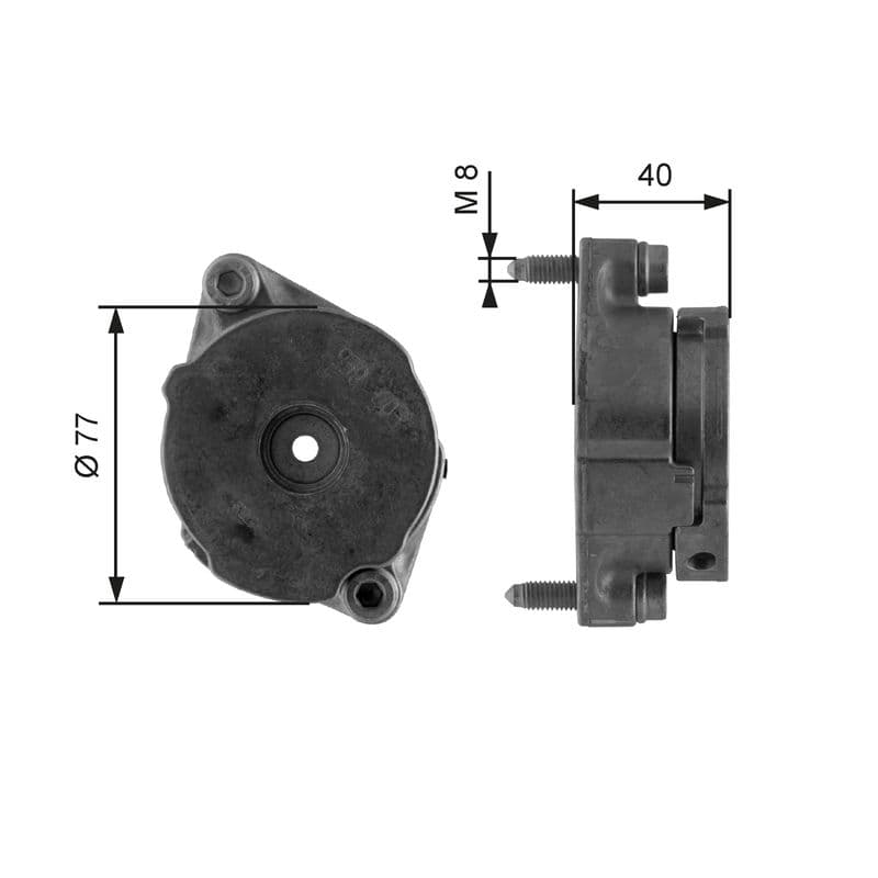 Intinzator curea, curea distributie GATES DriveAlign™ T38345