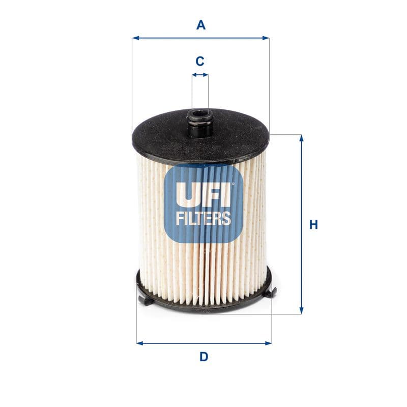 filtru combustibil UFI 26.073.00