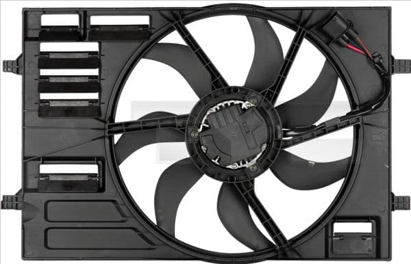 Ventilator, radiator TYC 837-0055