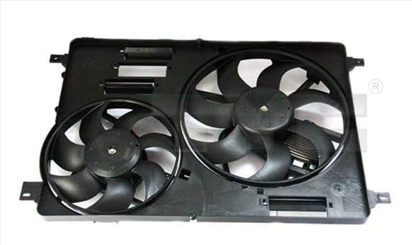 Ventilator, radiator TYC 838-0009