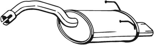 Toba esapament finala BOSAL 148-177
