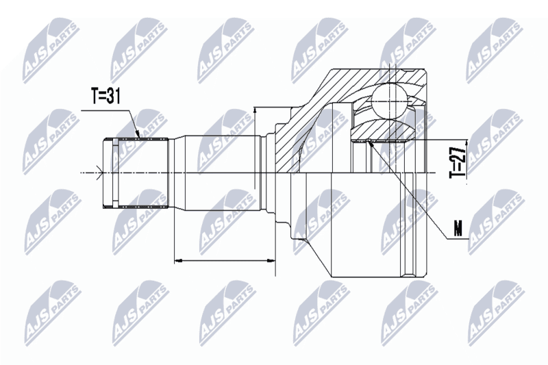 Set articulatie, planetara NTY NPW-VV-095