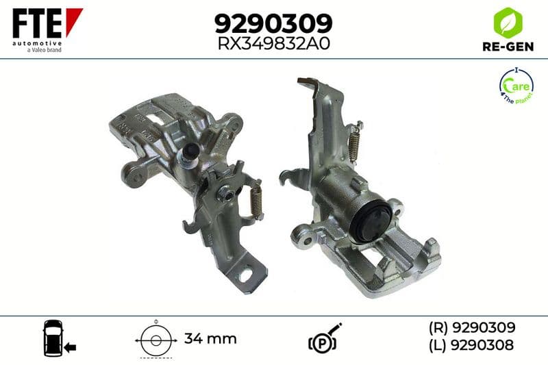 Etrier frana FTE 9290309