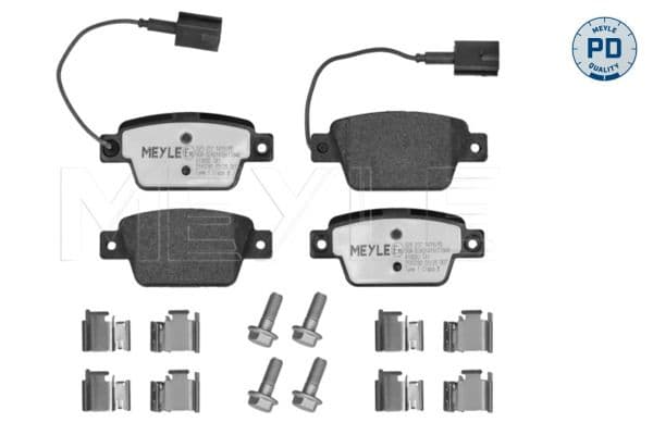set placute frana,frana disc MEYLE -PD: Advanced performance and design. 025 237 1415/PD