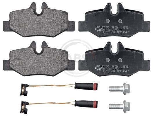 set placute frana,frana disc ABS 37450