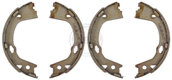 Set saboti frana, frana de mana ABS 9317
