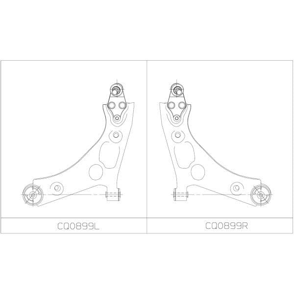 Brat, suspensie roata CTR CQ0899L