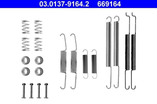 Set accesorii, sabot de frana ATE 03.0137-9164.2