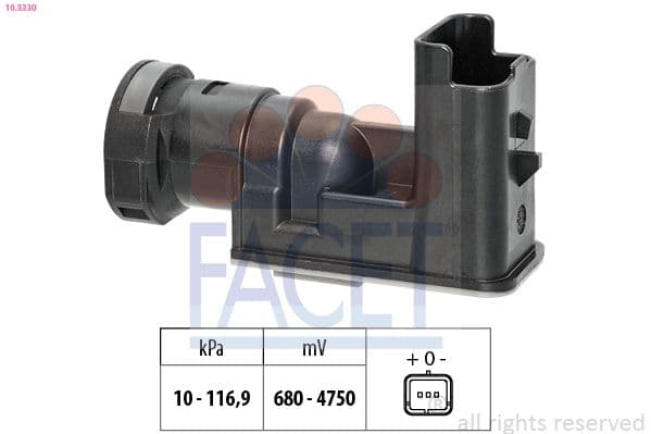 Senzor presiune, amplificare frane FACET OE Equivalent 10.3330