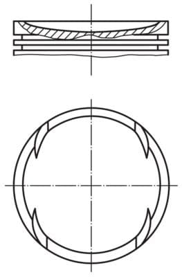Piston MAHLE 030 89 00