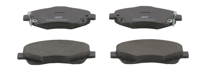 set placute frana,frana disc JURID 572485J