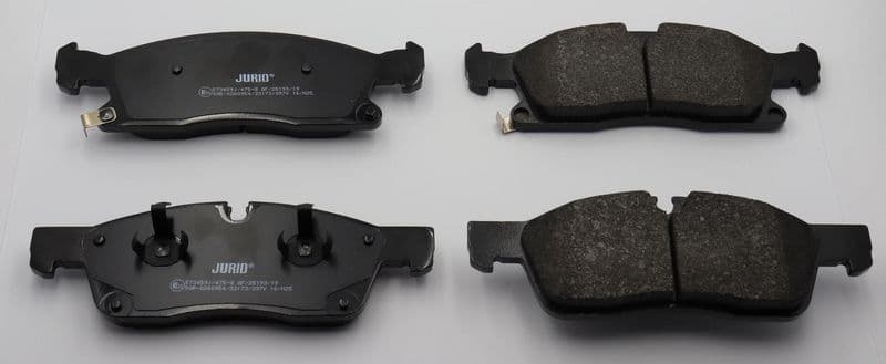 set placute frana,frana disc JURID 573459J