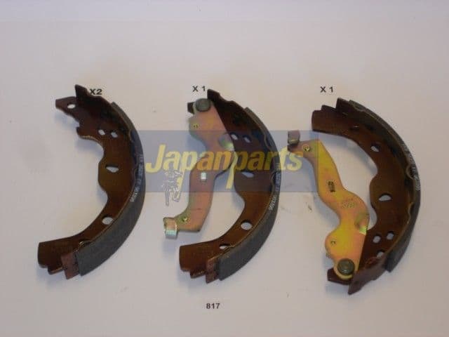 Set saboti frana JAPANPARTS GF-817AF