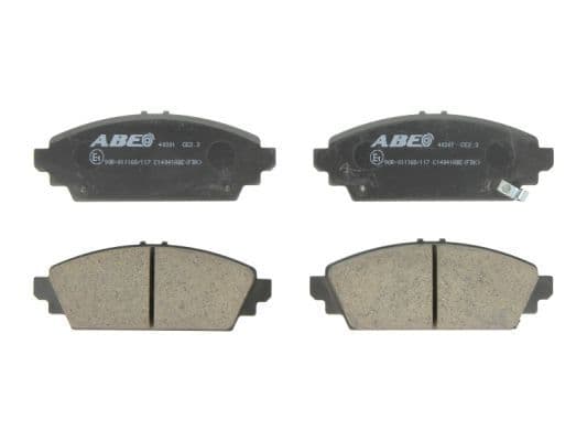 set placute frana,frana disc ABE C14041ABE