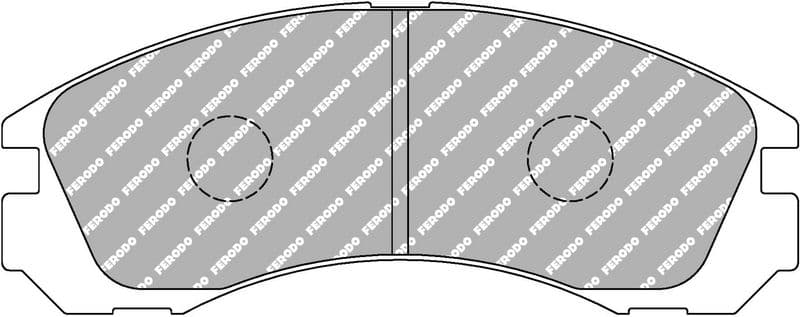 set placute frana,frana disc FERODO FCP765R