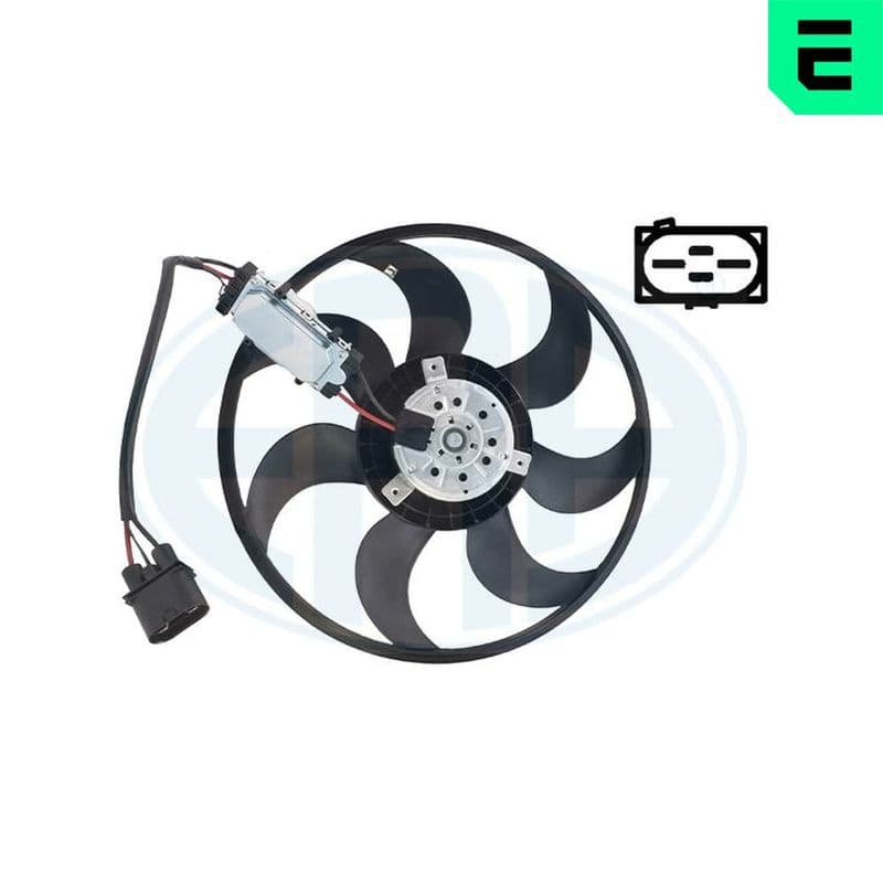 Ventilator, radiator ERA 352117