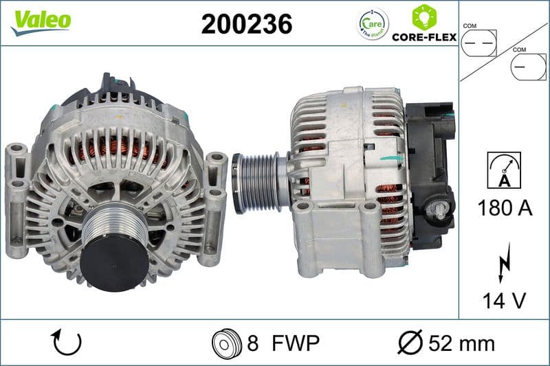 Generator / Alternator VALEO 200236