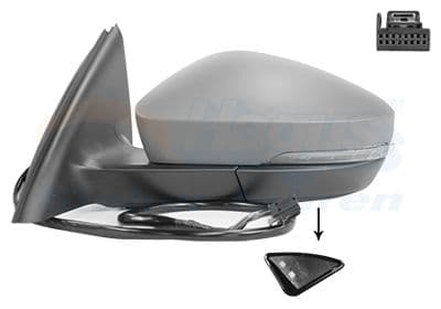 Oglinda exterioara VAN WEZEL * HAGUS * 7631815