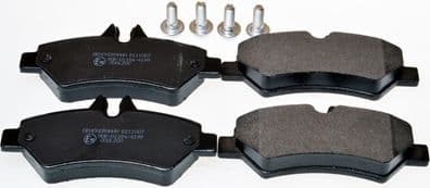 set placute frana,frana disc DENCKERMANN B111007