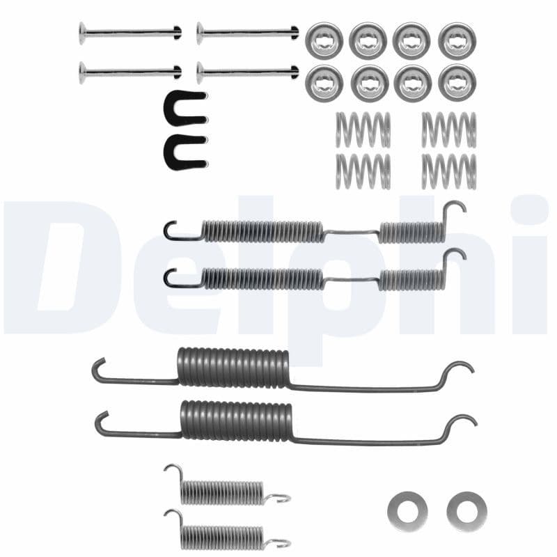Set accesorii, sabot de frana DELPHI LY1092