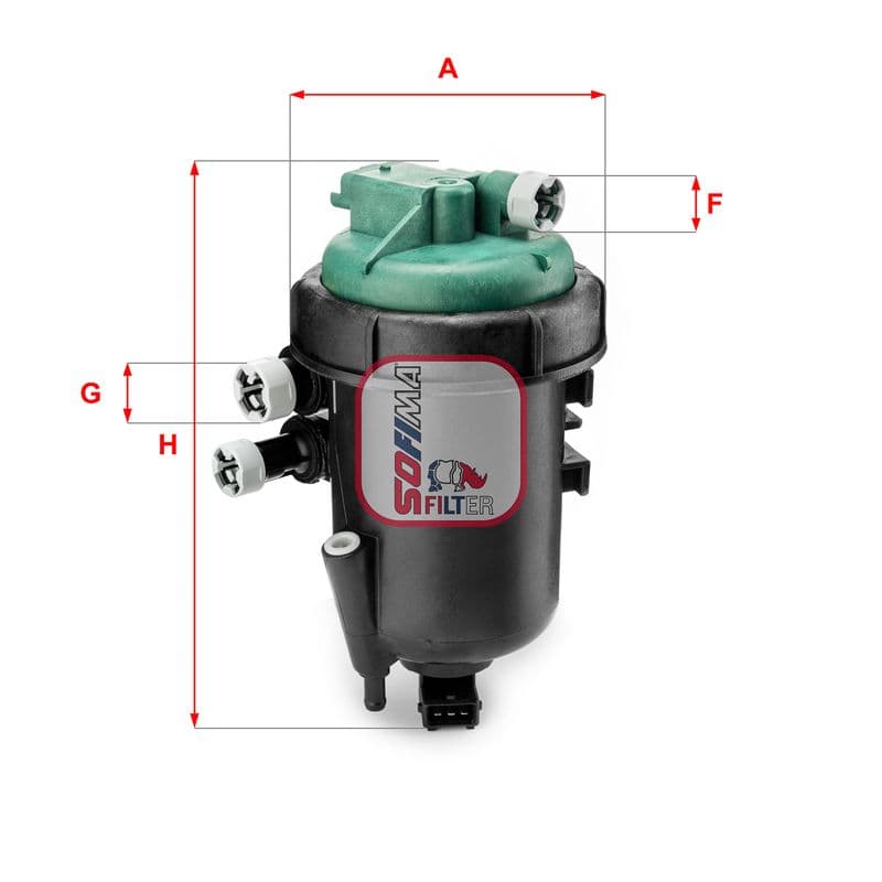 filtru combustibil SOFIMA S 5178 GC