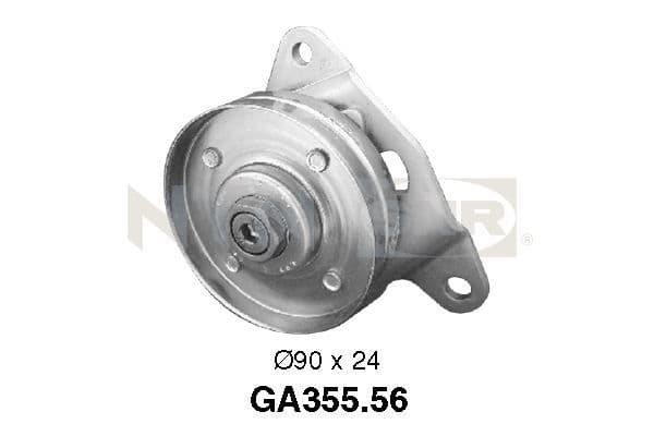 Rola ghidare/conducere, curea transmisie SNR GA355.56