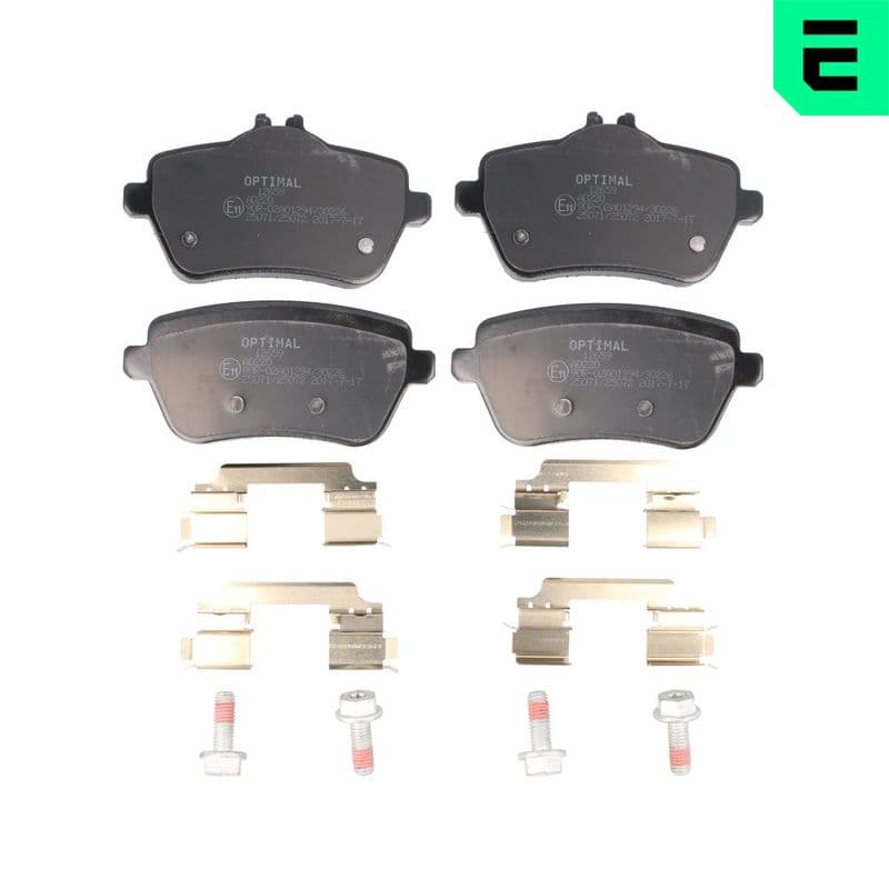 set placute frana,frana disc OPTIMAL BP-12659