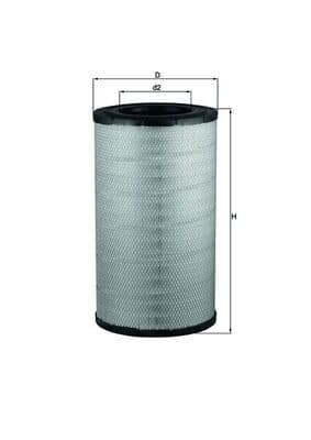 Filtru aer MAHLE LX 2081