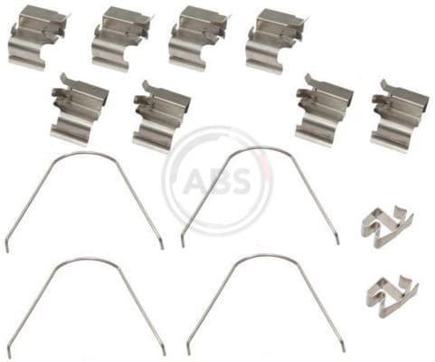 Set accesorii, placute frana ABS 1651Q