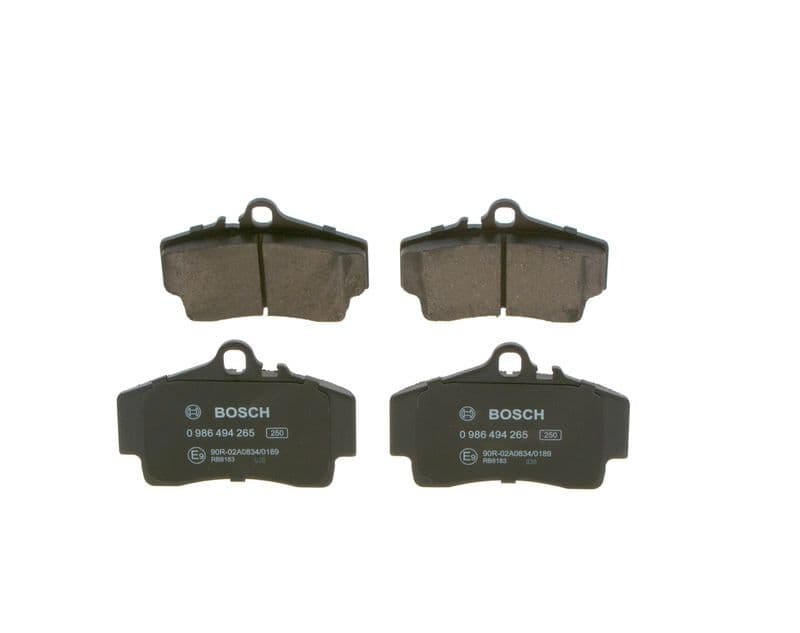 set placute frana,frana disc BOSCH 0 986 494 265