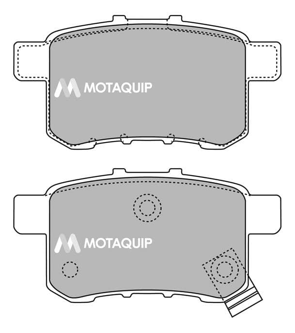 set placute frana,frana disc MOTAQUIP LVXL1448