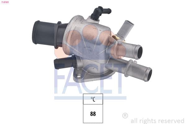 termostat,lichid racire FACET 7.8181