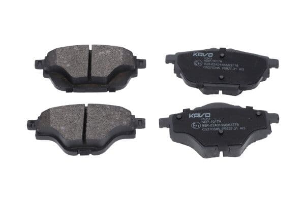 set placute frana,frana disc KAVO PARTS KBP-10179
