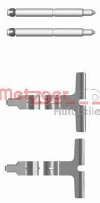 Set accesorii, placute frana METZGER AUTOTEILE 109-1676