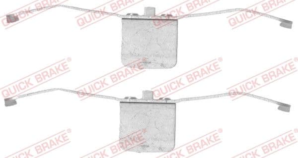 Set accesorii, placute frana QUICK BRAKE 109-1639