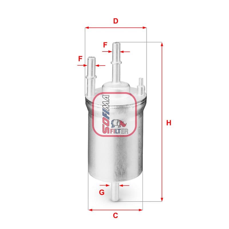 filtru combustibil SOFIMA S 1833 B