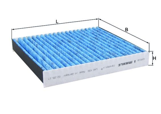 Filtru, aer habitaclu MAHLE CareMetix® LAO 436