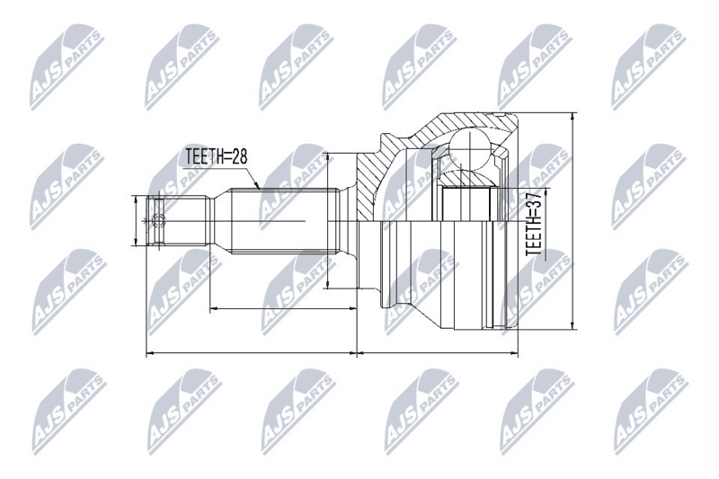 Set articulatie, planetara NTY NPZ-MS-061