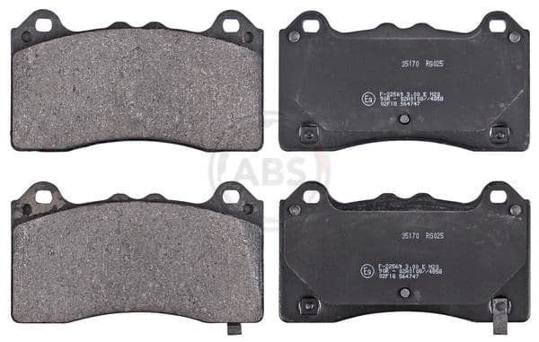 set placute frana,frana disc ABS 35170