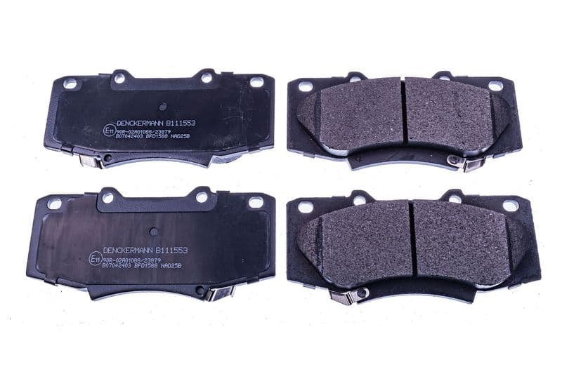 set placute frana,frana disc DENCKERMANN B111553