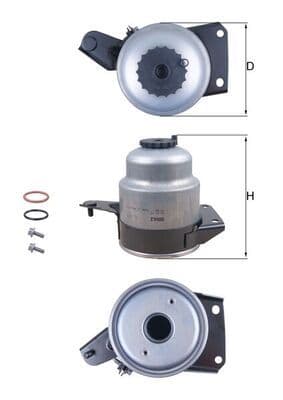 filtru combustibil MAHLE KL 829D