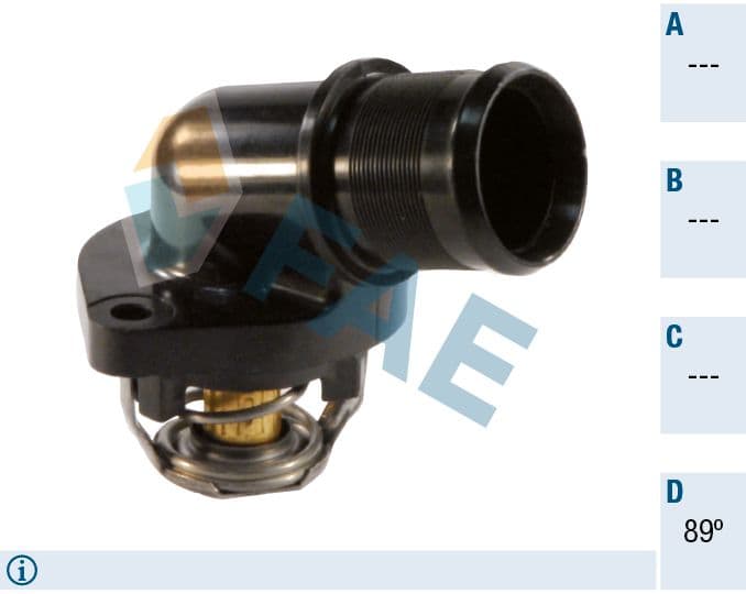 termostat,lichid racire FAE 5322689