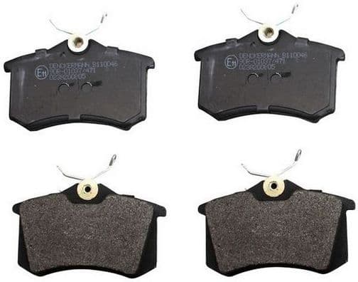 set placute frana,frana disc DENCKERMANN B110046