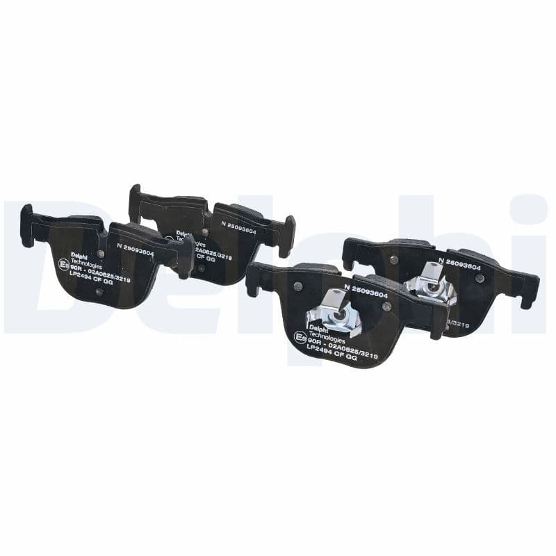 set placute frana,frana disc DELPHI LP2494