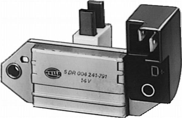 Regulator, alternator HELLA 5DR 004 241-791