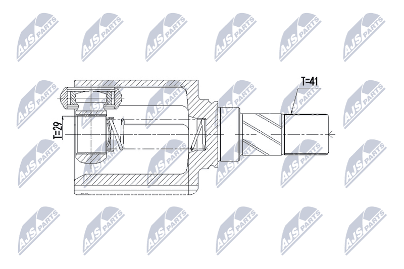 Set articulatie, planetara NTY NPW-ME-167