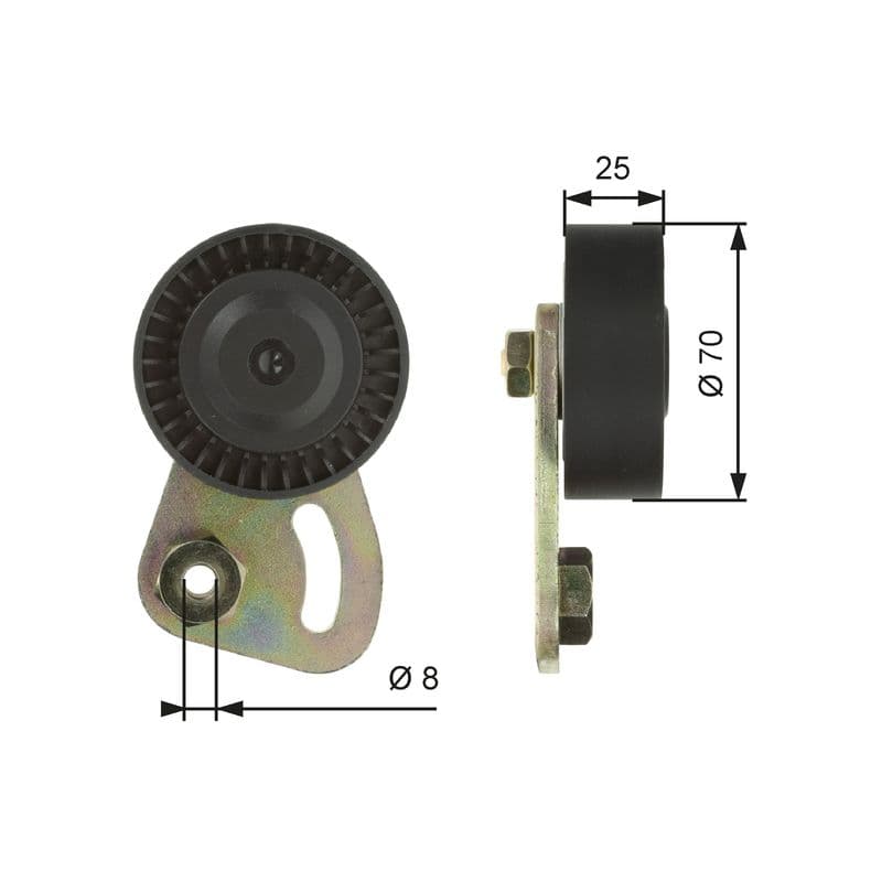 rola intinzator,curea transmisie GATES DriveAlign™ T39019