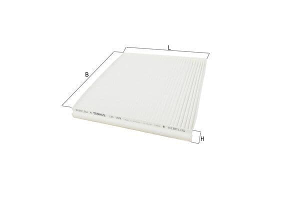Filtru, aer habitaclu KNECHT LA 109