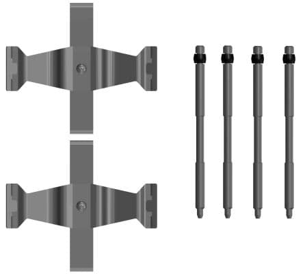 Set accesorii, placute frana TEXTAR 82555400